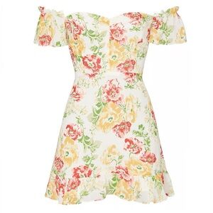 NWT Reformation Hyacinth Floral In Winona Dress 6